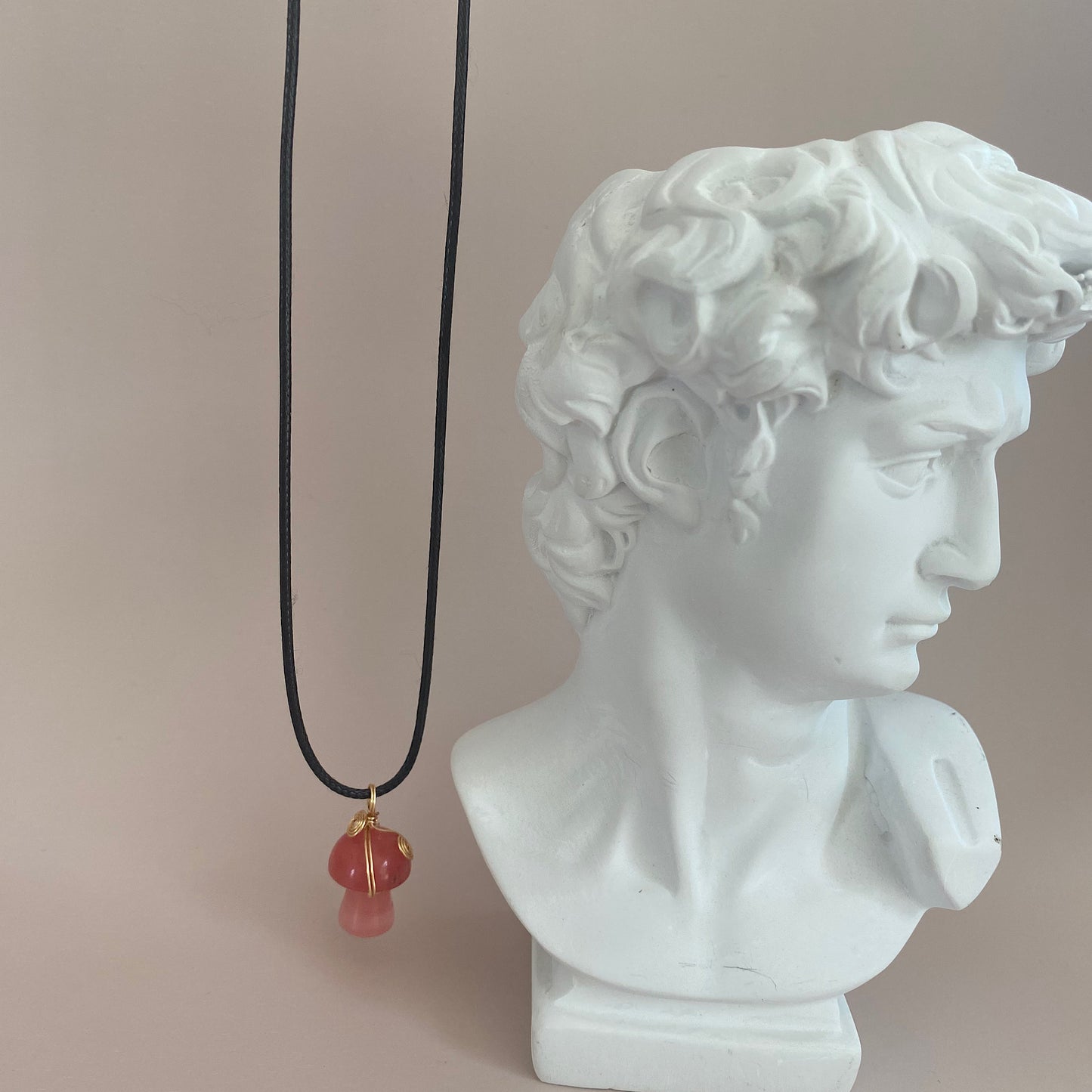His & Hers/Friendship Matching Mushroom Necklaces
