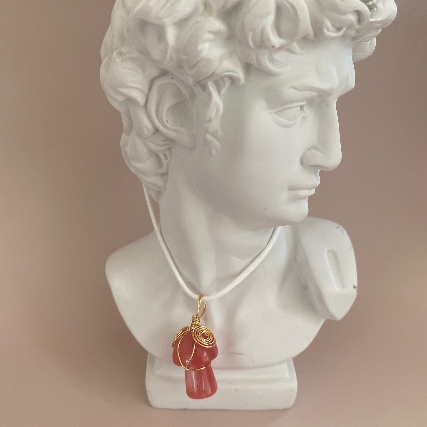 His & Hers/Friendship Matching Mushroom Necklaces